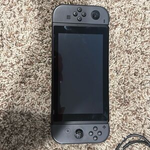 Nintendo Switch Black with games and case